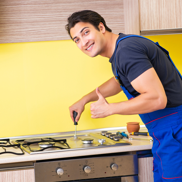 what are your typical service costs for stove repair in Parker City Indiana